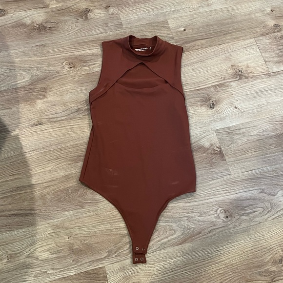 Abercrombie & Fitch Tops - Brown Abercrombie Bodysuit